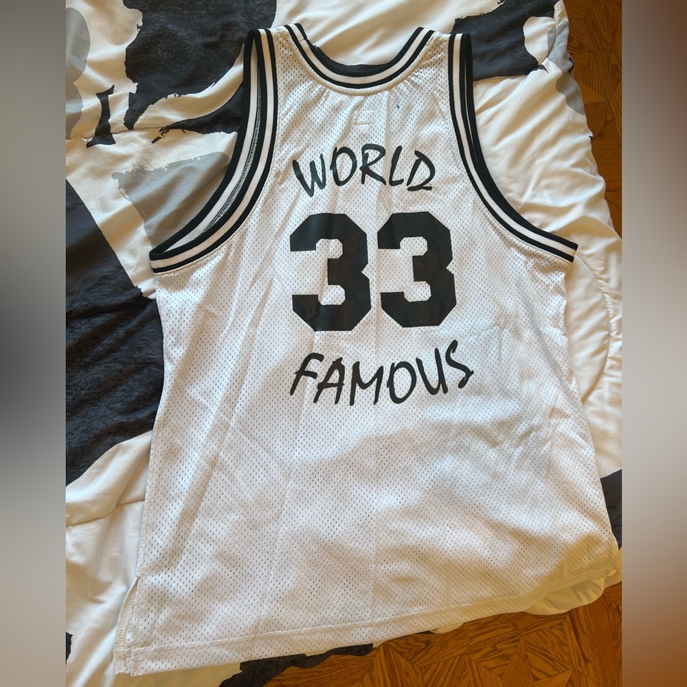 Supreme World Famous Jersey Tank Size Large